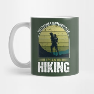 I Plan on Hiking Mug